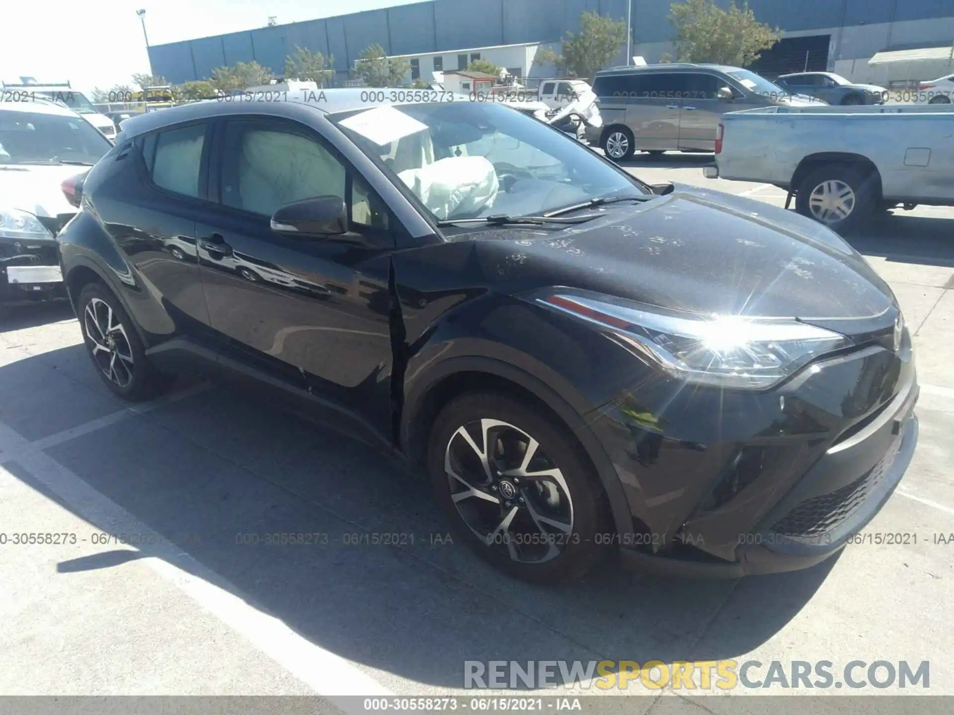 1 Photograph of a damaged car JTNKHMBX3L1083209 TOYOTA C-HR 2020