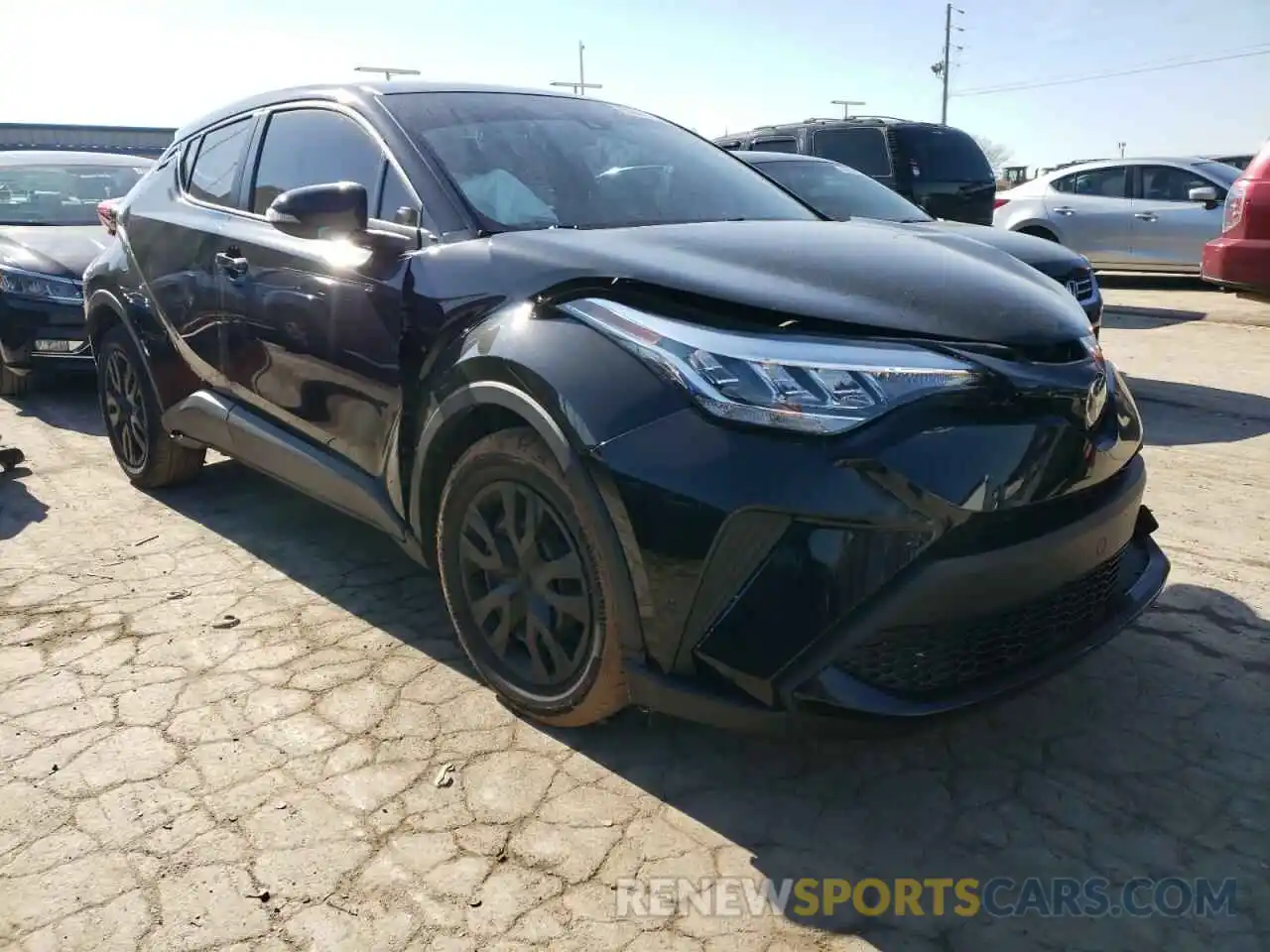 1 Photograph of a damaged car JTNKHMBX3L1083985 TOYOTA C-HR 2020