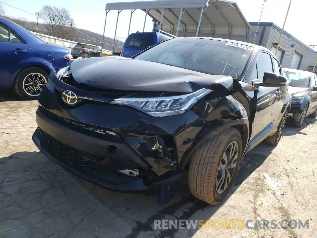 2 Photograph of a damaged car JTNKHMBX3L1083985 TOYOTA C-HR 2020