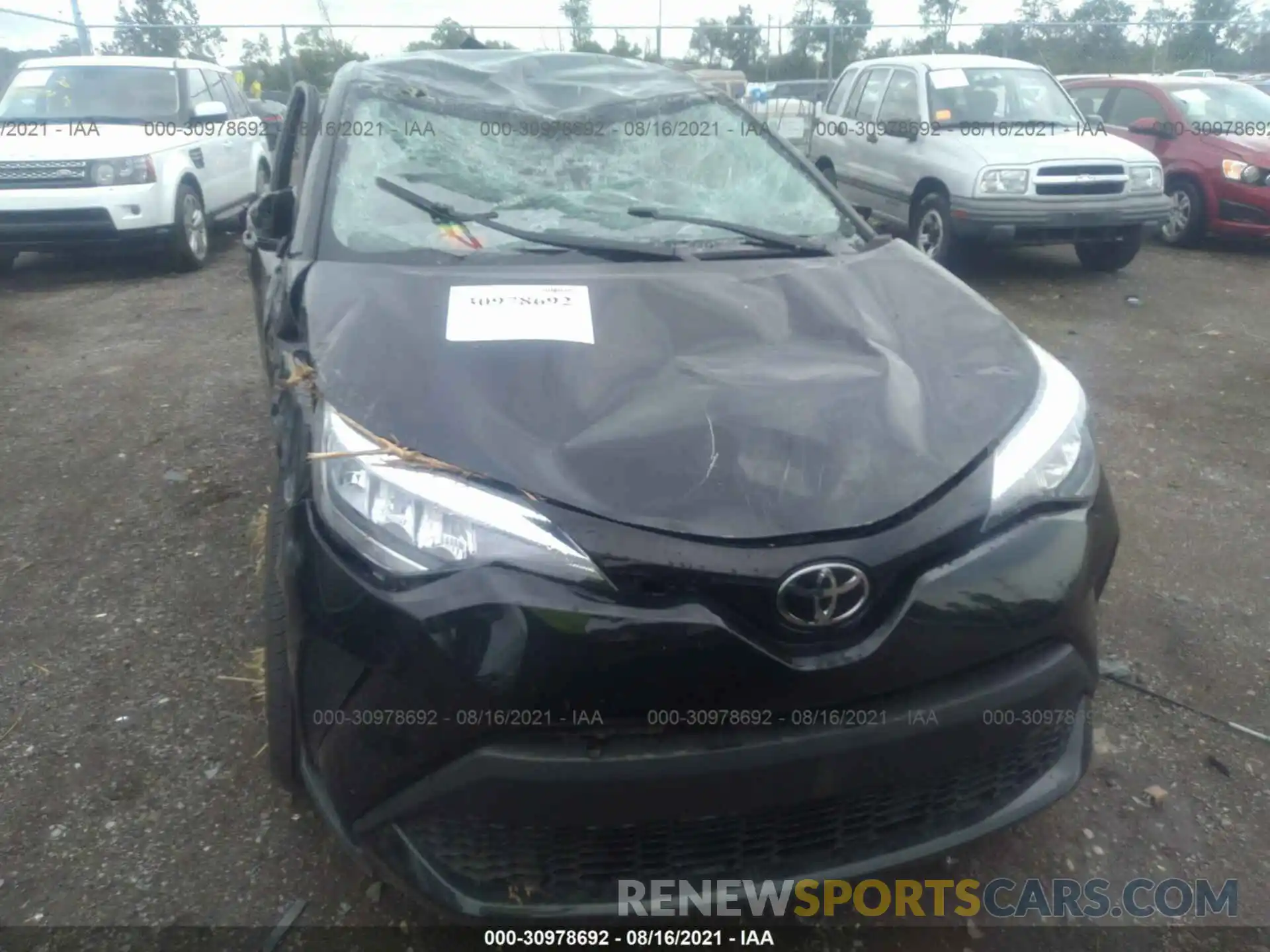 6 Photograph of a damaged car JTNKHMBX3L1086787 TOYOTA C-HR 2020