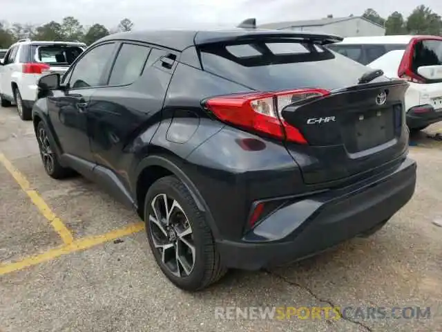 3 Photograph of a damaged car JTNKHMBX3L1088877 TOYOTA C-HR 2020