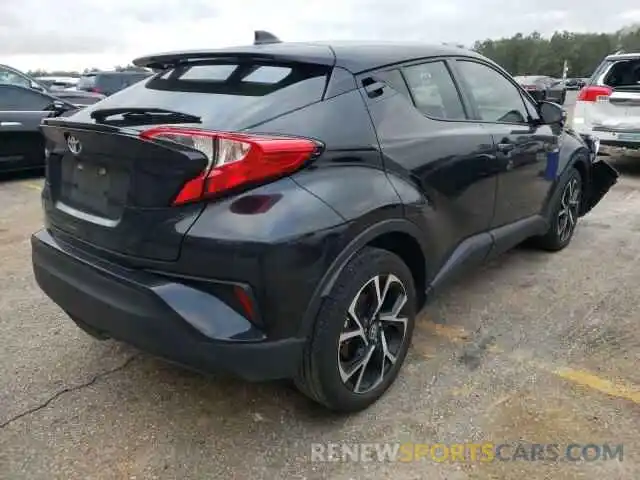 4 Photograph of a damaged car JTNKHMBX3L1088877 TOYOTA C-HR 2020