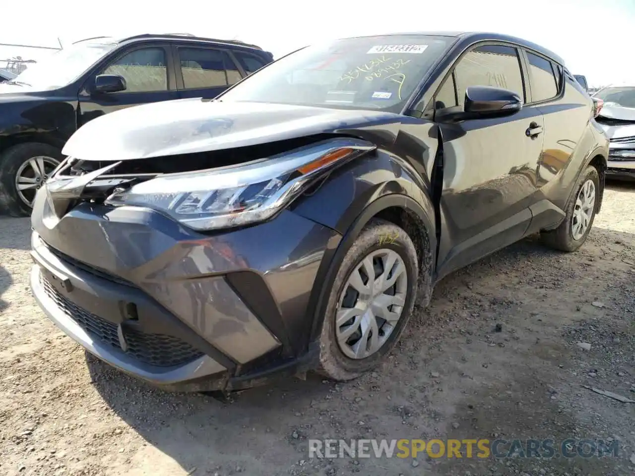 2 Photograph of a damaged car JTNKHMBX3L1089432 TOYOTA C-HR 2020