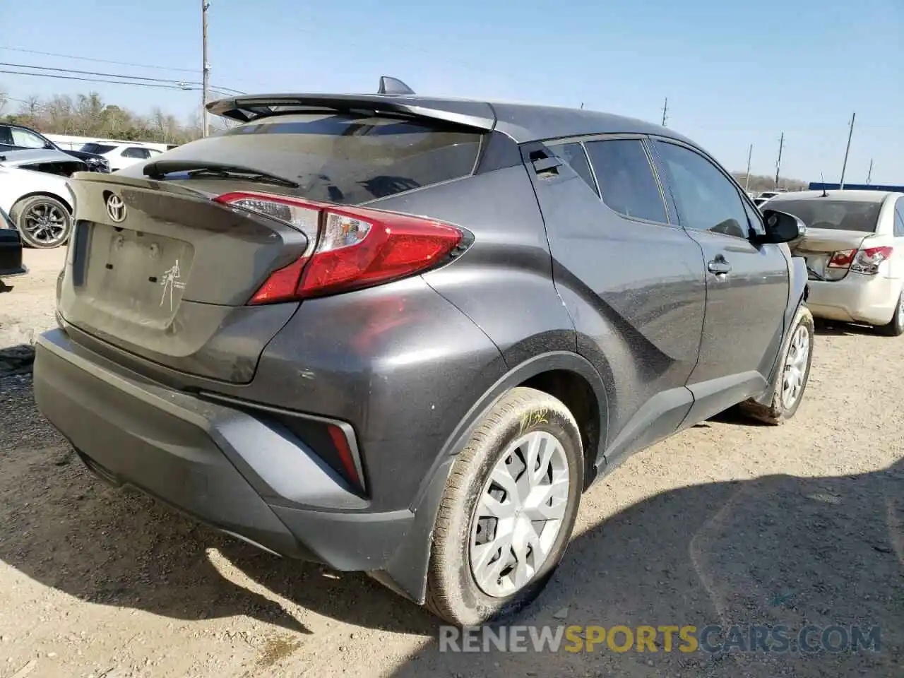 4 Photograph of a damaged car JTNKHMBX3L1089432 TOYOTA C-HR 2020