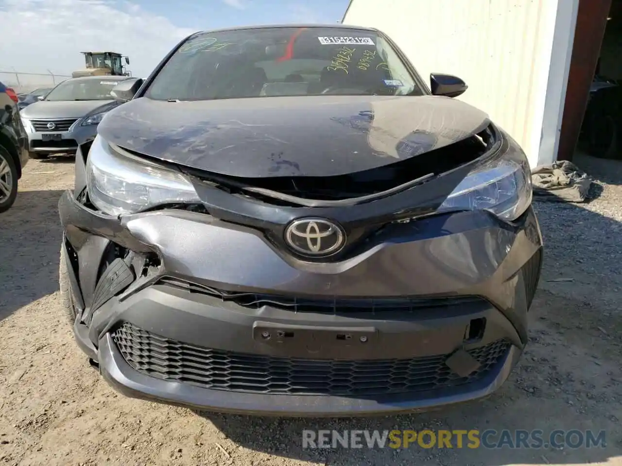 9 Photograph of a damaged car JTNKHMBX3L1089432 TOYOTA C-HR 2020