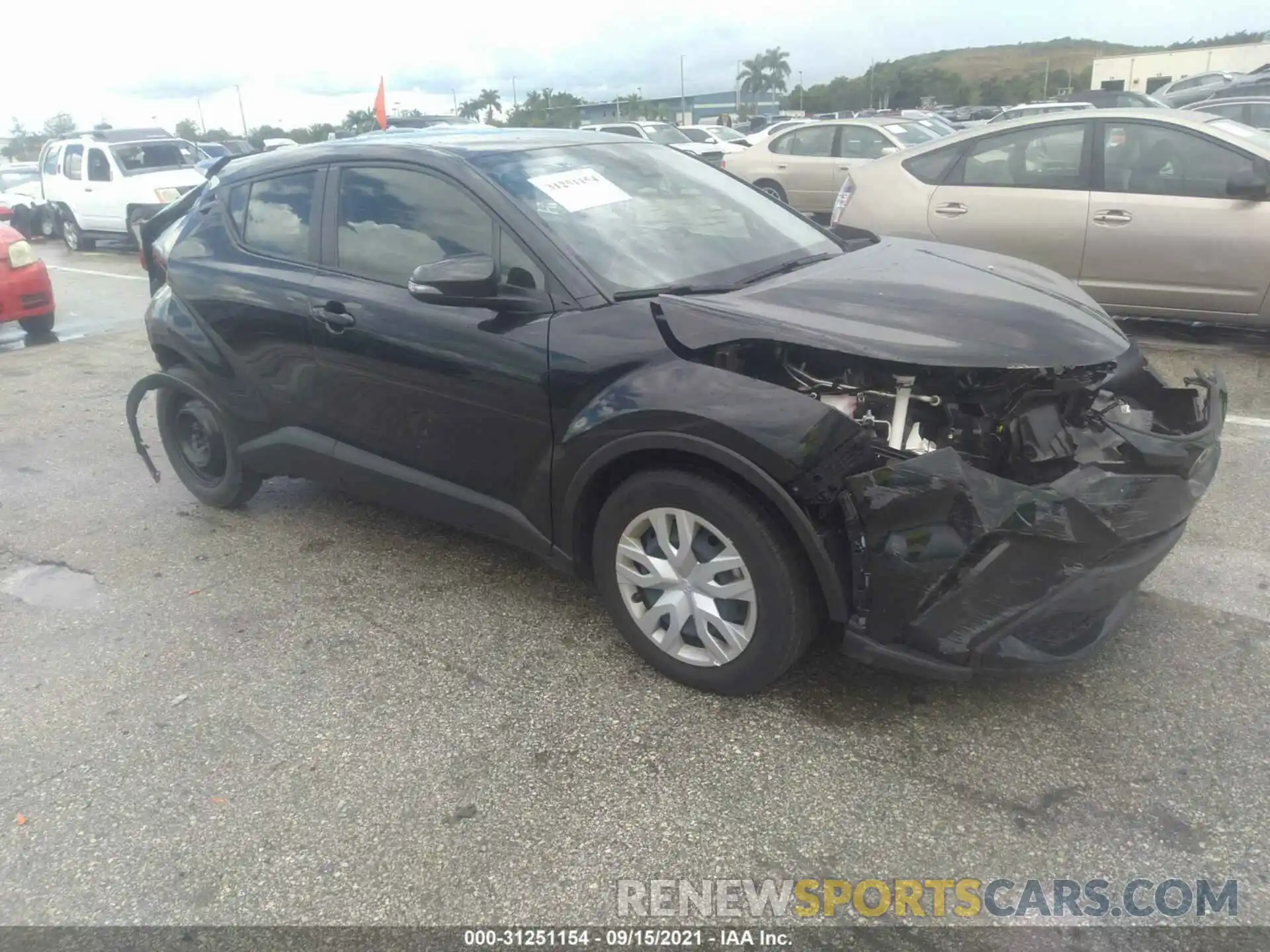 1 Photograph of a damaged car JTNKHMBX3L1089561 TOYOTA C-HR 2020