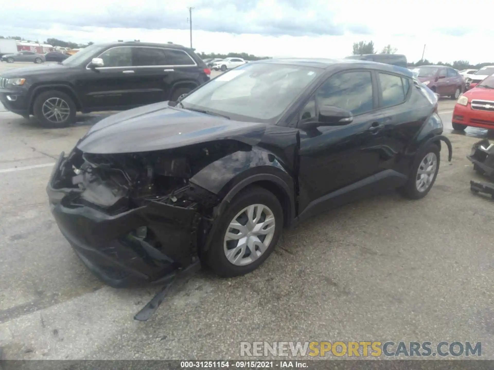 2 Photograph of a damaged car JTNKHMBX3L1089561 TOYOTA C-HR 2020