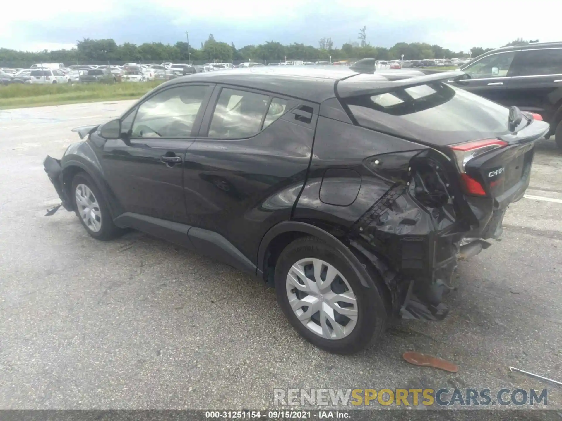 3 Photograph of a damaged car JTNKHMBX3L1089561 TOYOTA C-HR 2020