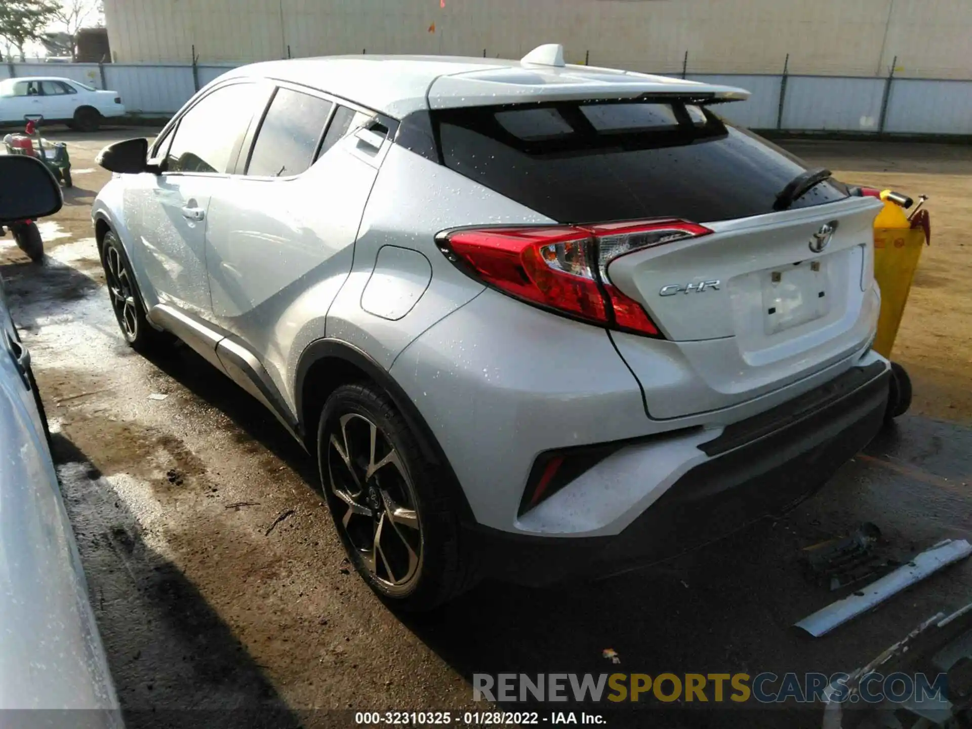 3 Photograph of a damaged car JTNKHMBX3L1090113 TOYOTA C-HR 2020