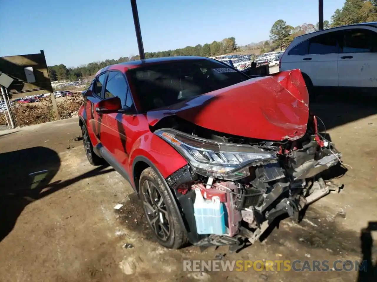 1 Photograph of a damaged car JTNKHMBX3L1090225 TOYOTA C-HR 2020