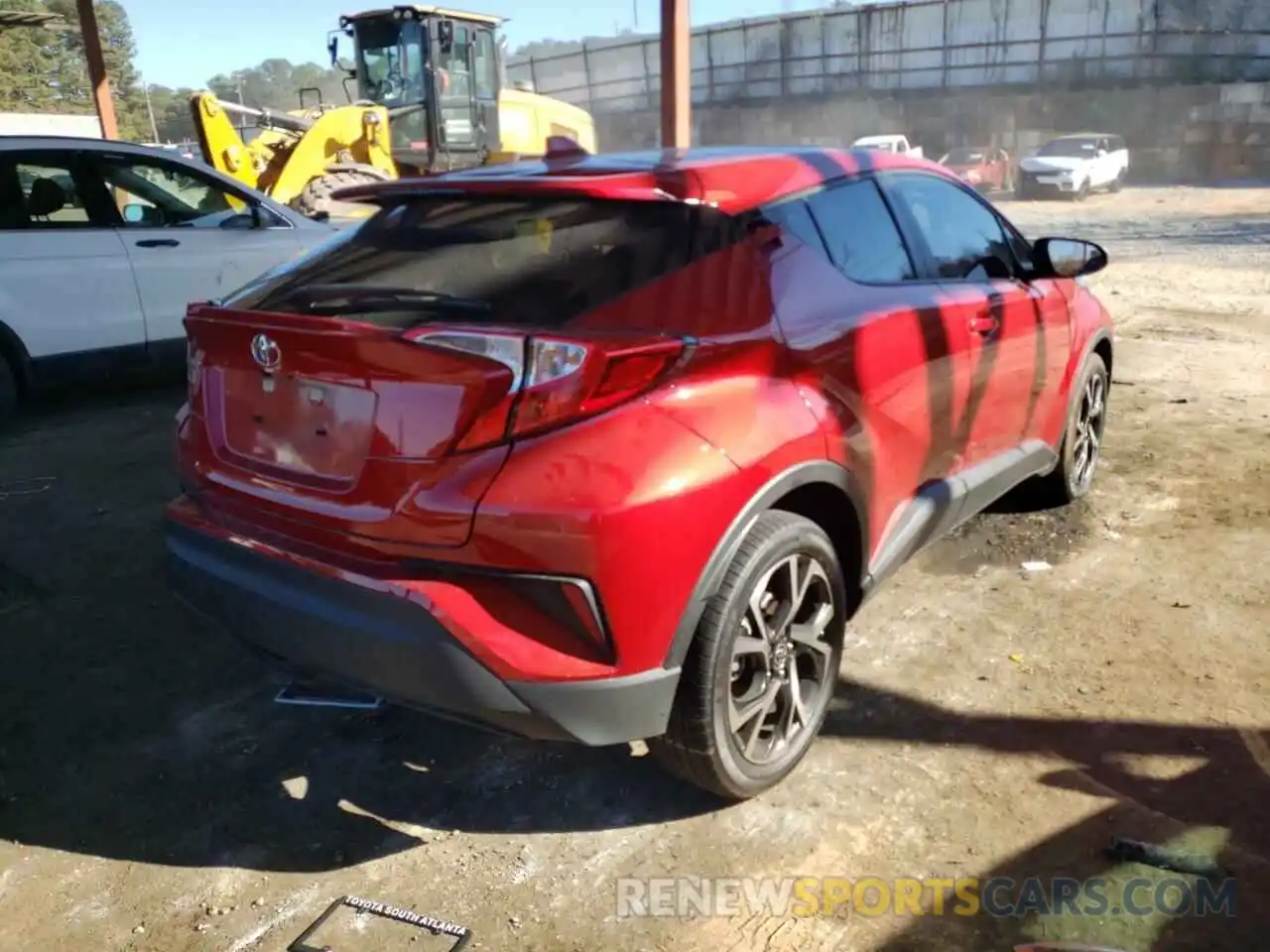 4 Photograph of a damaged car JTNKHMBX3L1090225 TOYOTA C-HR 2020