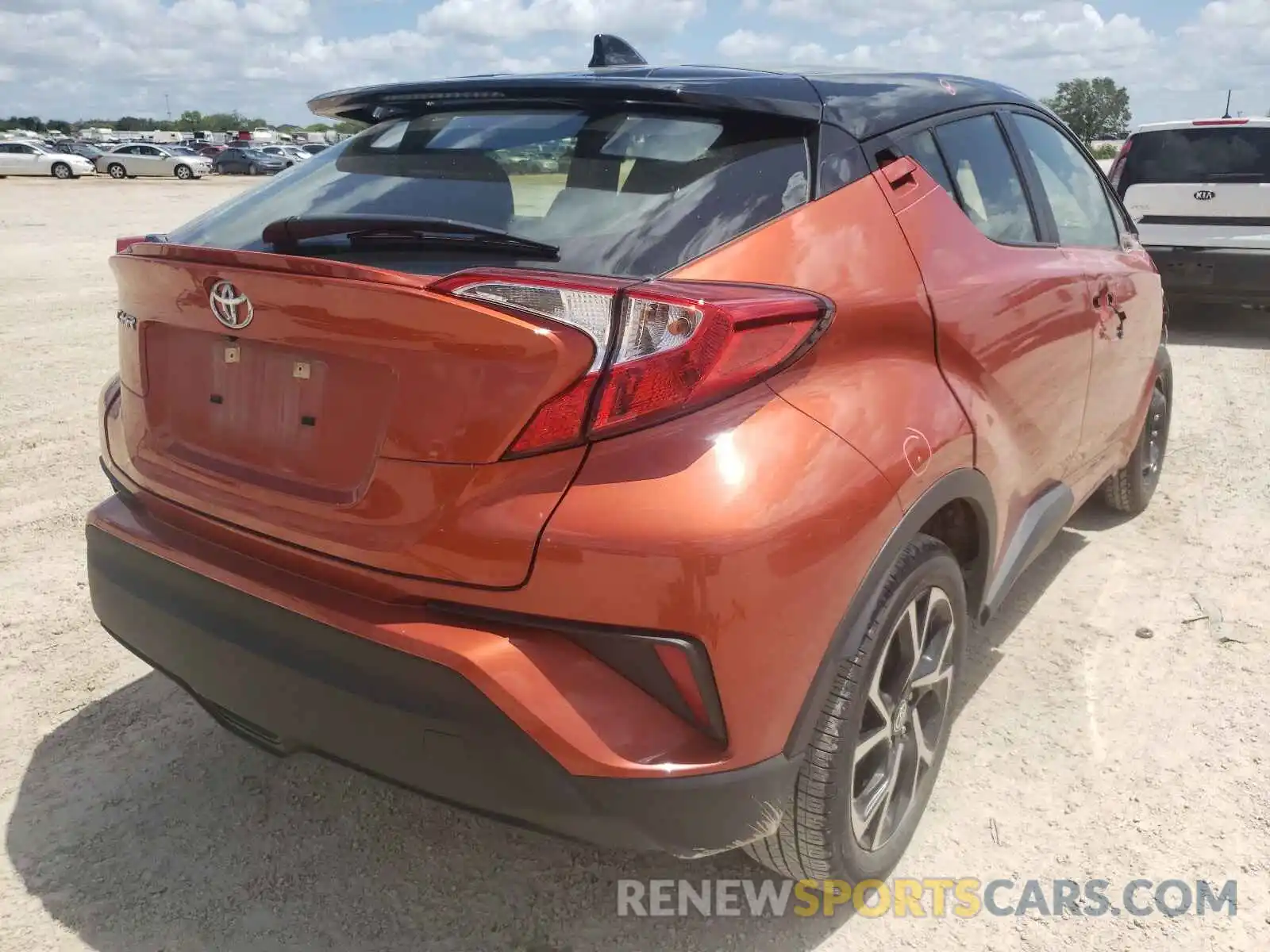 4 Photograph of a damaged car JTNKHMBX3L1090242 TOYOTA C-HR 2020