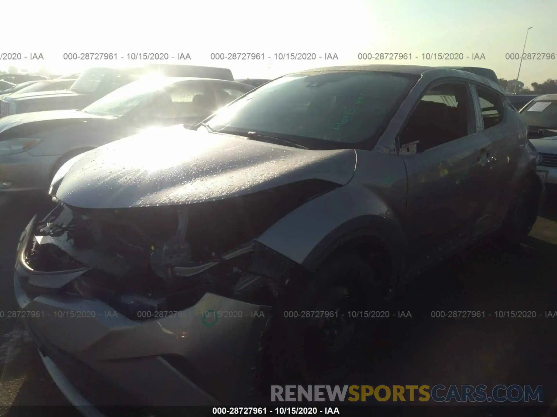 6 Photograph of a damaged car JTNKHMBX3L1090547 TOYOTA C-HR 2020