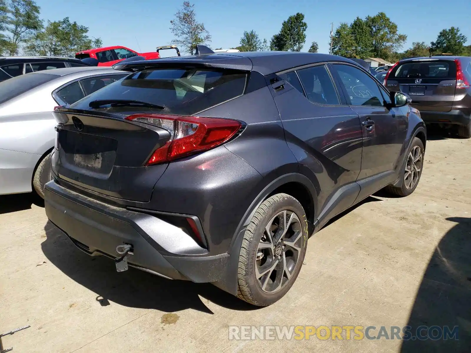 4 Photograph of a damaged car JTNKHMBX3L1093528 TOYOTA C-HR 2020