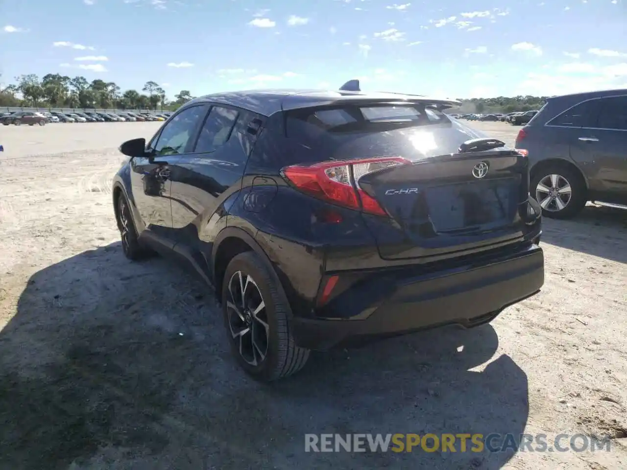 3 Photograph of a damaged car JTNKHMBX3L1094159 TOYOTA C-HR 2020