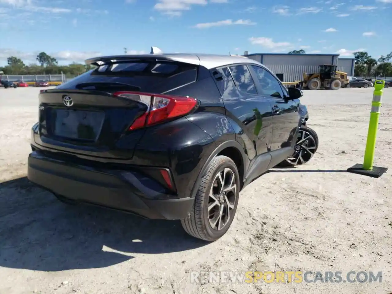 4 Photograph of a damaged car JTNKHMBX3L1094159 TOYOTA C-HR 2020