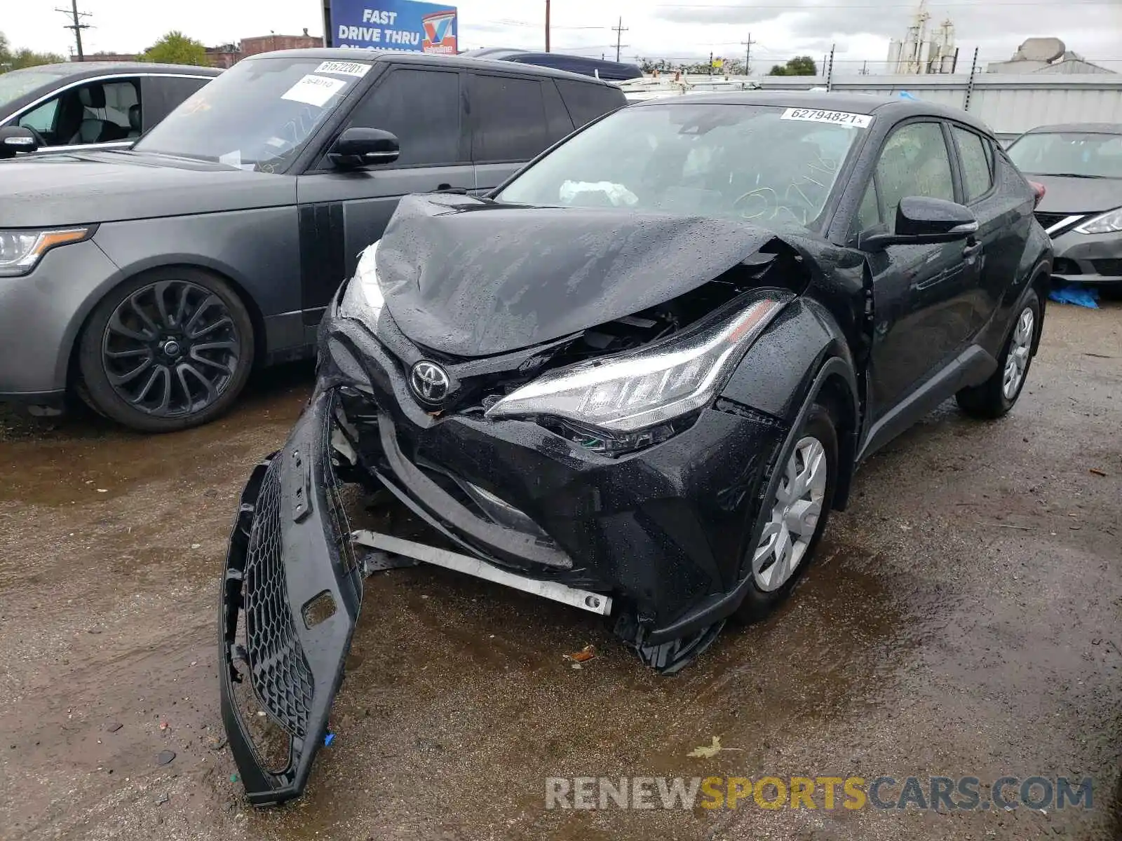 2 Photograph of a damaged car JTNKHMBX3L1094307 TOYOTA C-HR 2020