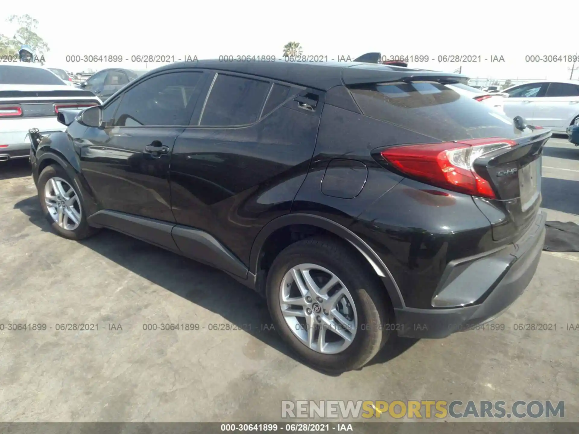 3 Photograph of a damaged car JTNKHMBX4L1069335 TOYOTA C-HR 2020