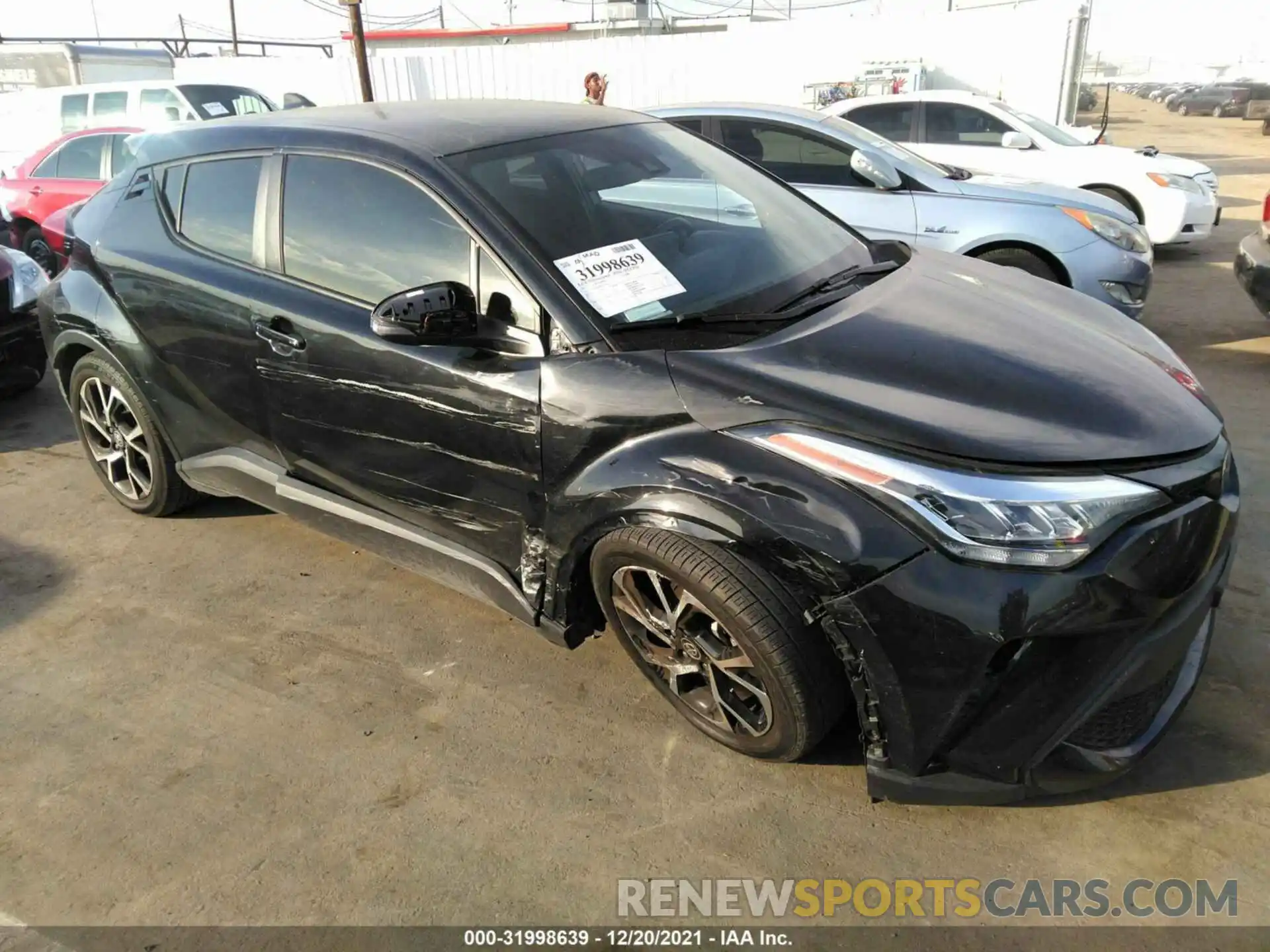 6 Photograph of a damaged car JTNKHMBX4L1070145 TOYOTA C-HR 2020