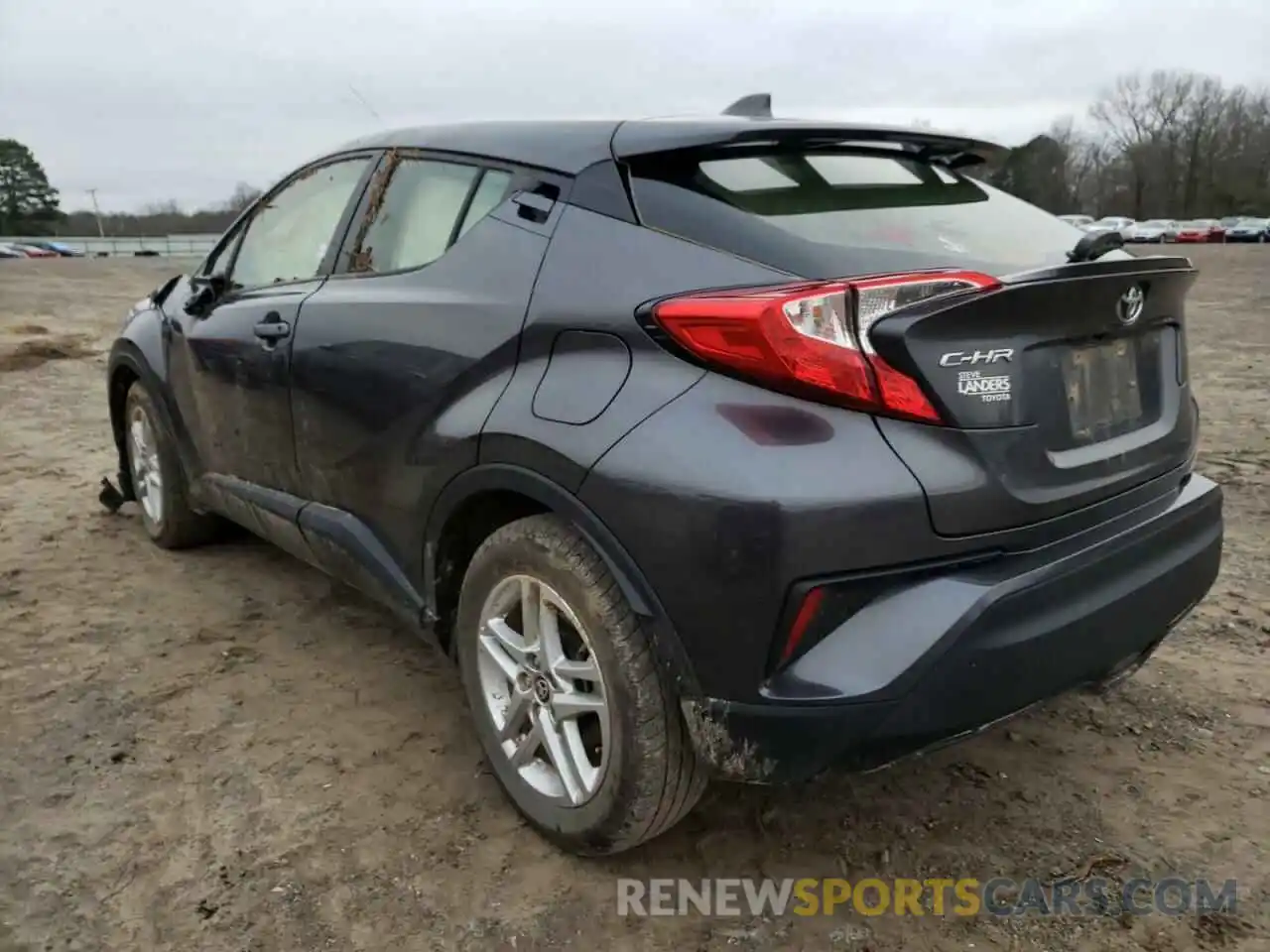 3 Photograph of a damaged car JTNKHMBX4L1072073 TOYOTA C-HR 2020