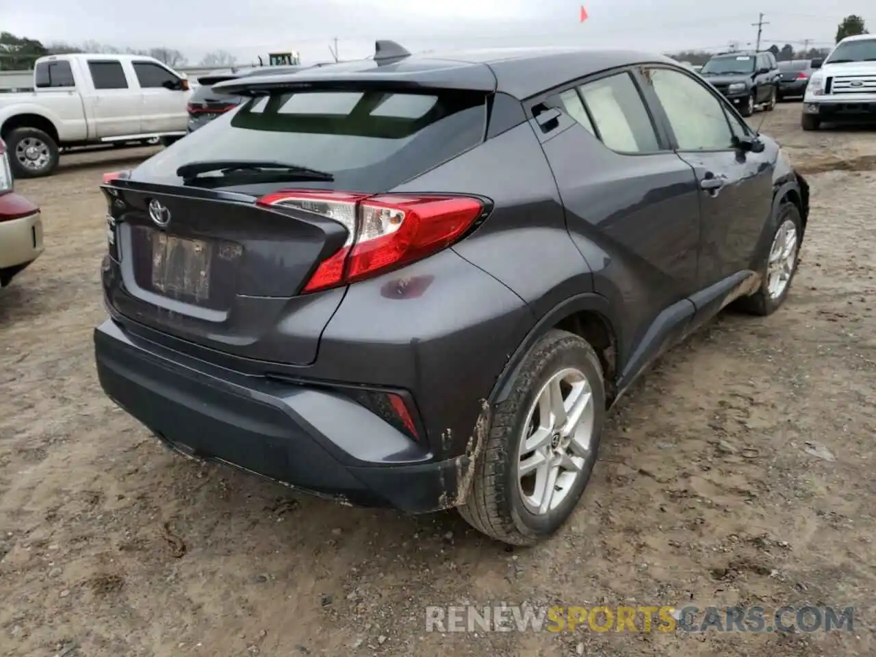 4 Photograph of a damaged car JTNKHMBX4L1072073 TOYOTA C-HR 2020