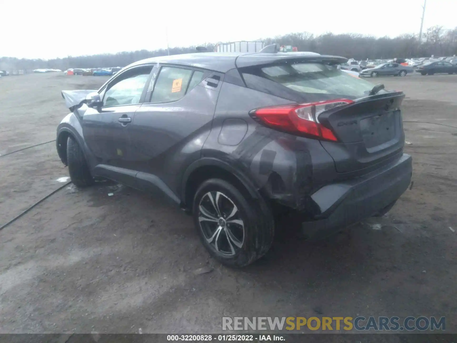 3 Photograph of a damaged car JTNKHMBX4L1072199 TOYOTA C-HR 2020