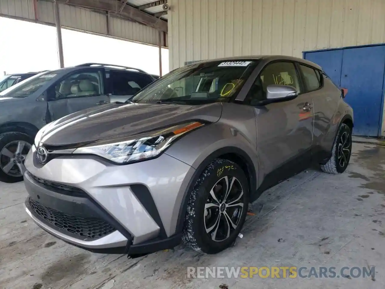 2 Photograph of a damaged car JTNKHMBX4L1072333 TOYOTA C-HR 2020