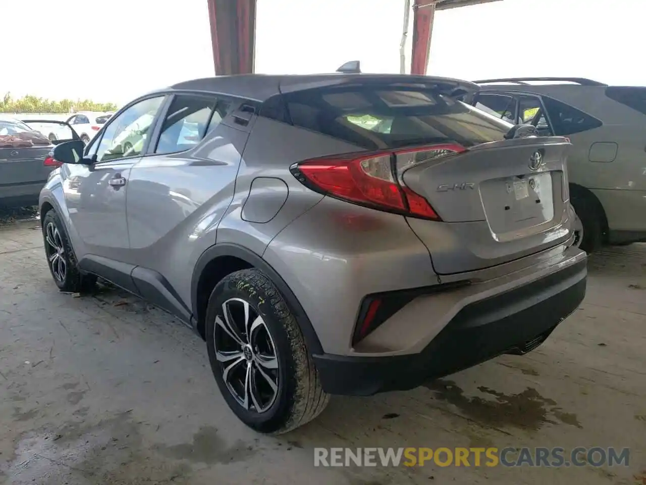 3 Photograph of a damaged car JTNKHMBX4L1072333 TOYOTA C-HR 2020