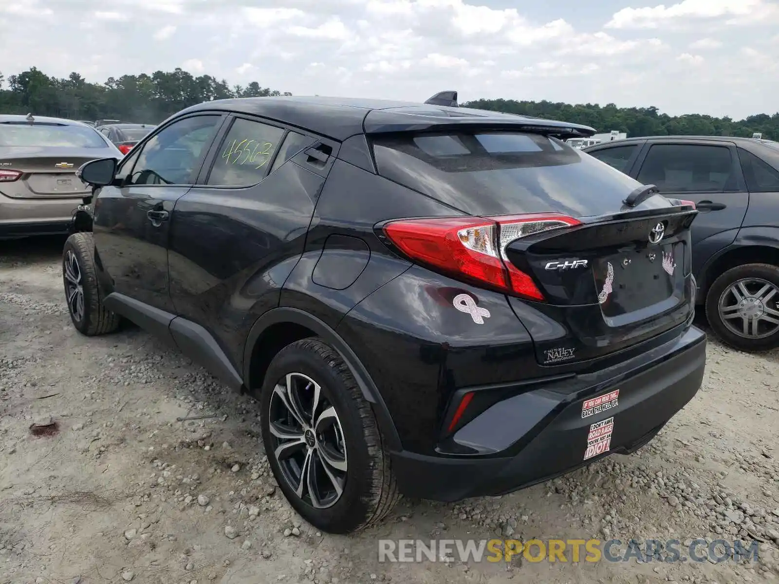 3 Photograph of a damaged car JTNKHMBX4L1076284 TOYOTA C-HR 2020