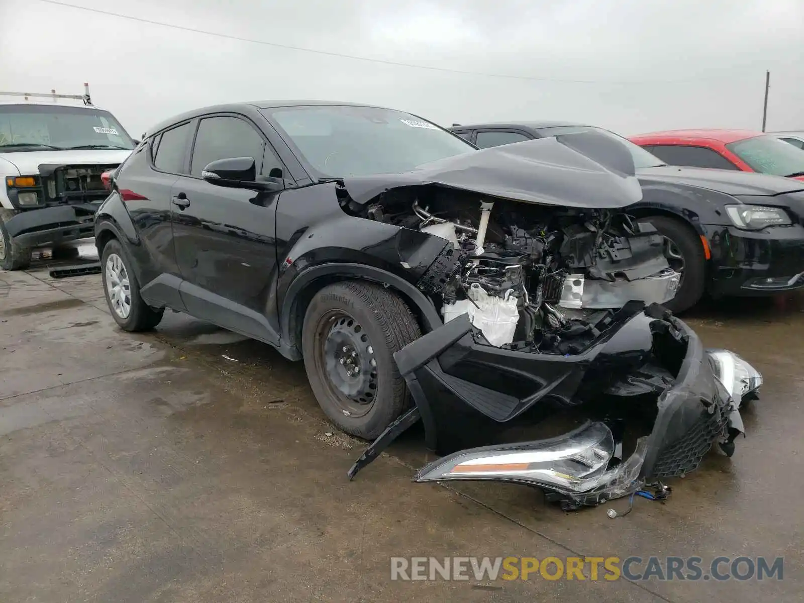 1 Photograph of a damaged car JTNKHMBX4L1080478 TOYOTA C-HR 2020