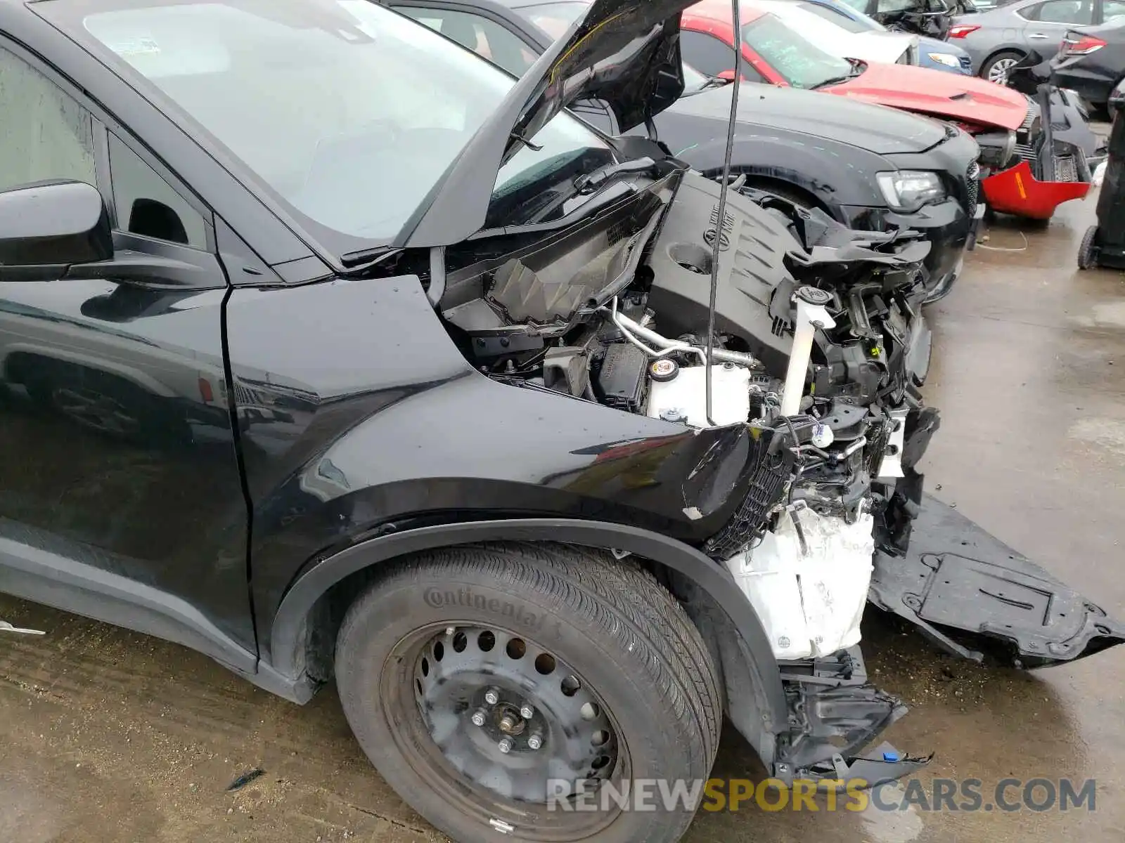 9 Photograph of a damaged car JTNKHMBX4L1080478 TOYOTA C-HR 2020