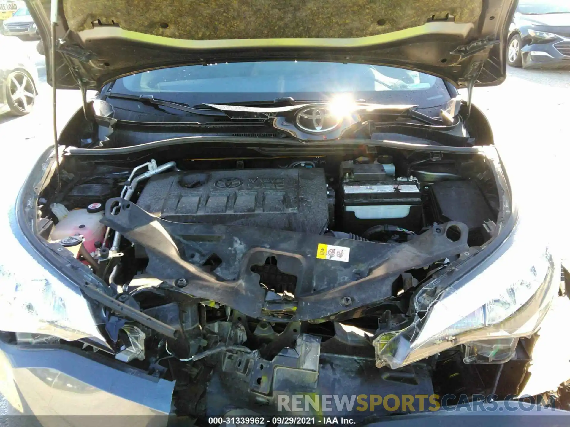 10 Photograph of a damaged car JTNKHMBX4L1088175 TOYOTA C-HR 2020