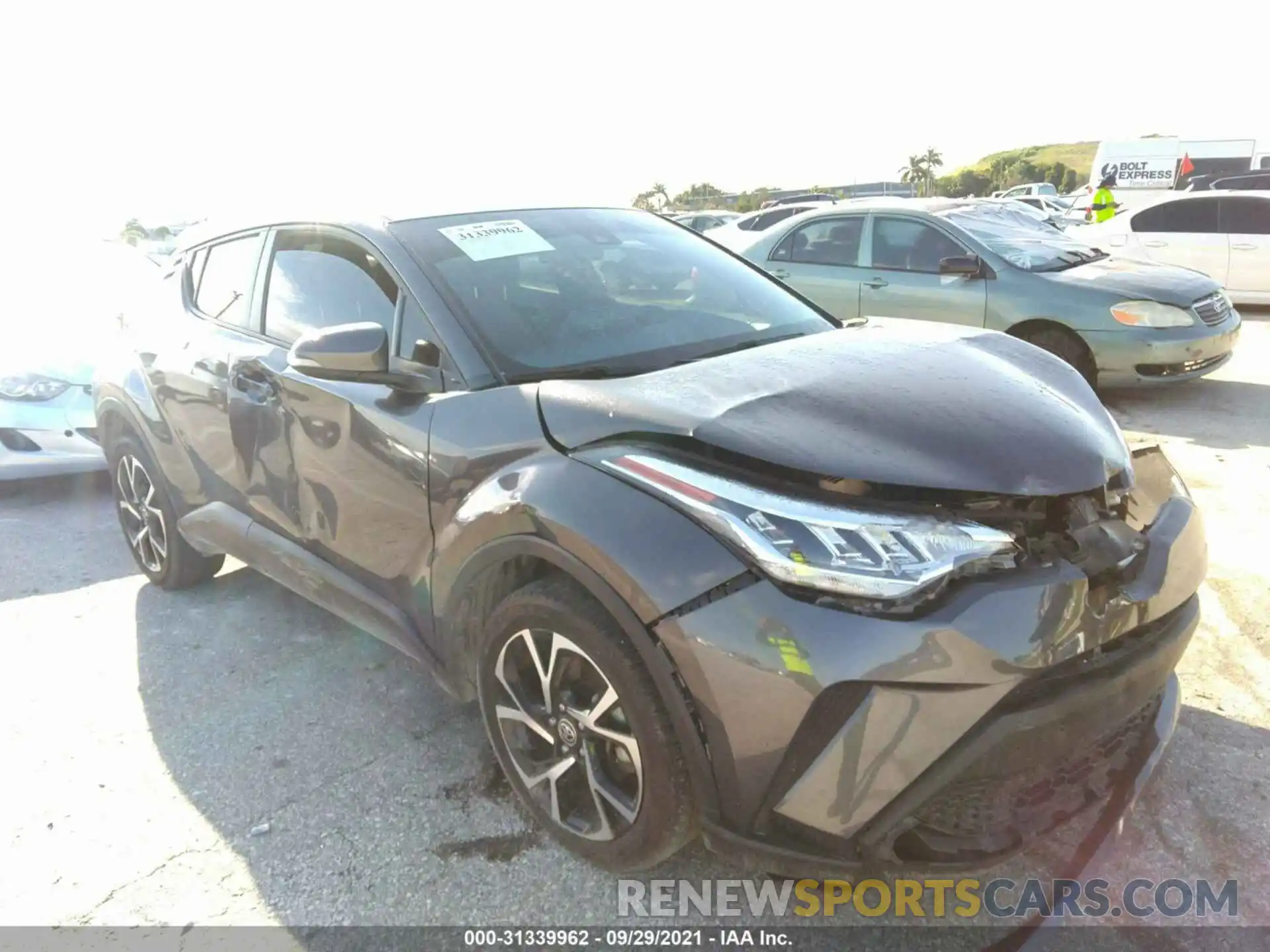 6 Photograph of a damaged car JTNKHMBX4L1088175 TOYOTA C-HR 2020