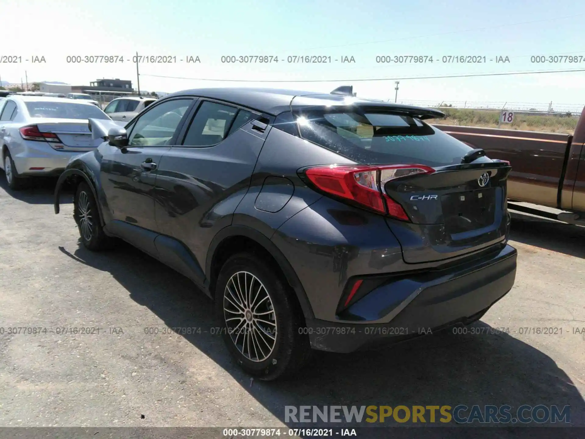 3 Photograph of a damaged car JTNKHMBX4L1088600 TOYOTA C-HR 2020