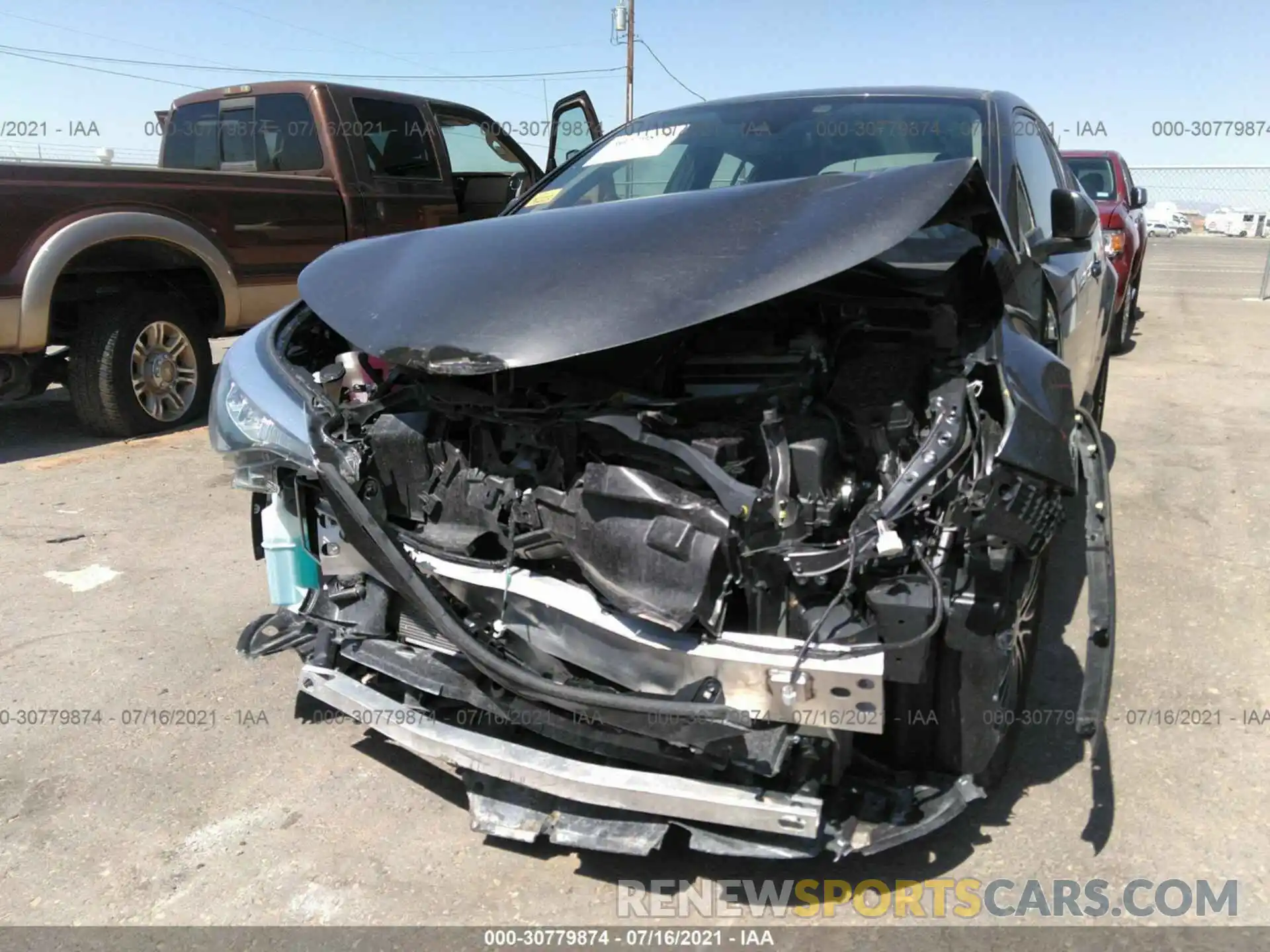 6 Photograph of a damaged car JTNKHMBX4L1088600 TOYOTA C-HR 2020