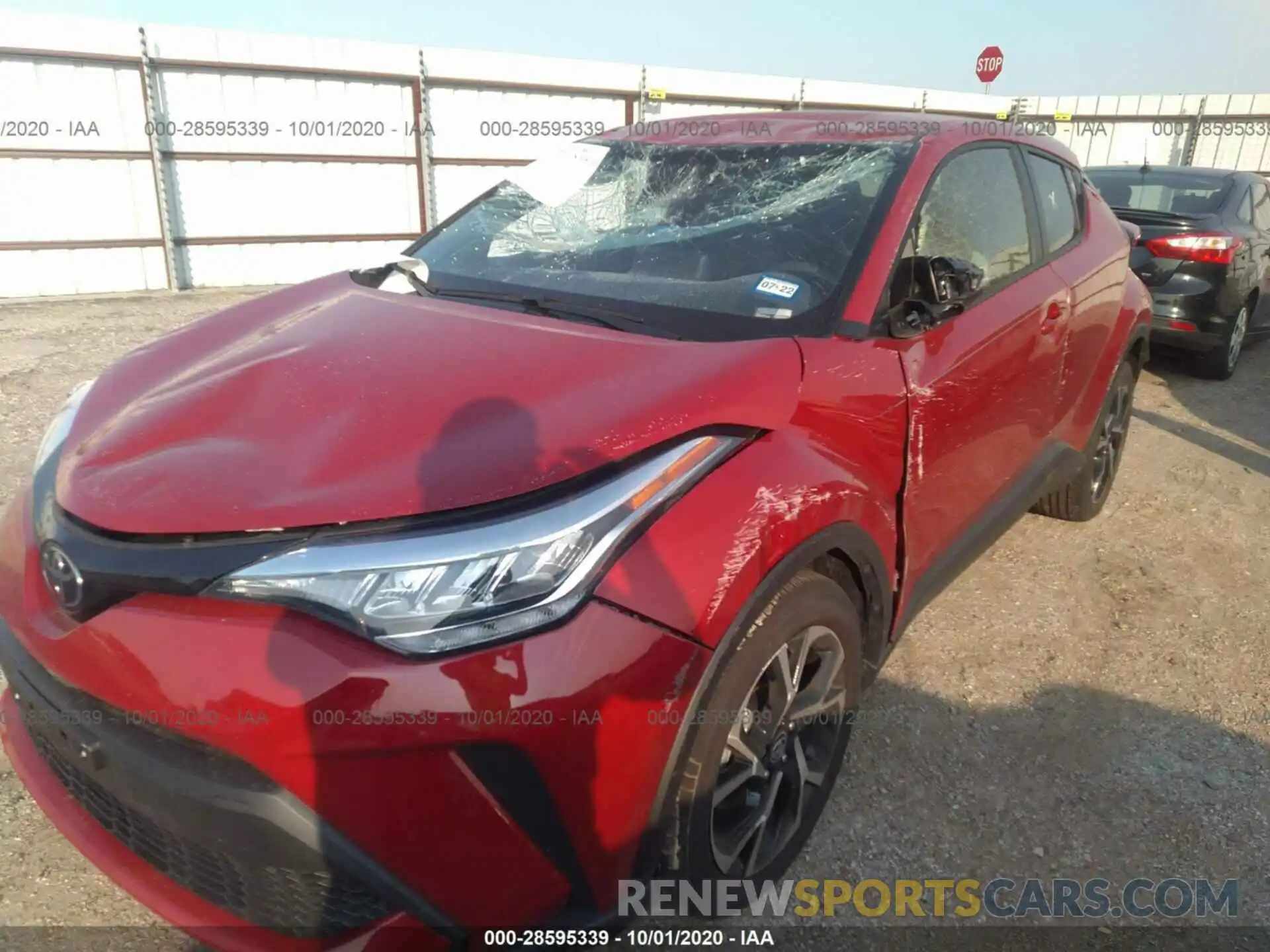 6 Photograph of a damaged car JTNKHMBX4L1089097 TOYOTA C-HR 2020