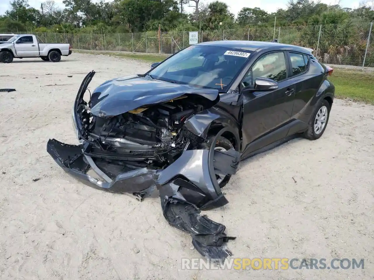 2 Photograph of a damaged car JTNKHMBX4L1089777 TOYOTA C-HR 2020