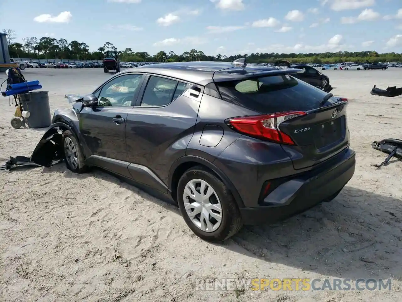 3 Photograph of a damaged car JTNKHMBX4L1089777 TOYOTA C-HR 2020