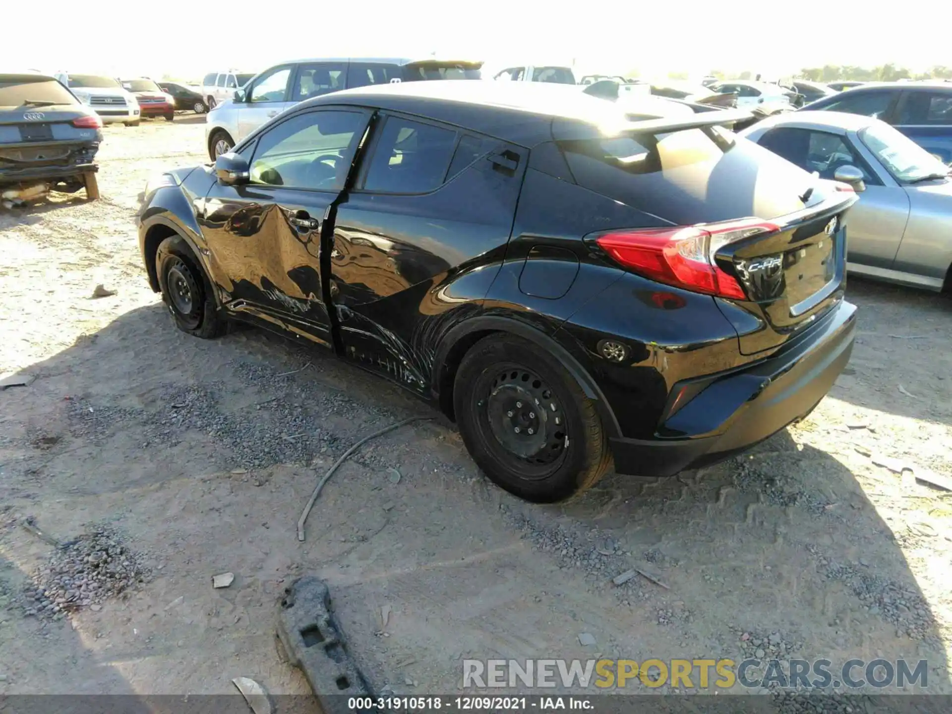 3 Photograph of a damaged car JTNKHMBX4L1090539 TOYOTA C-HR 2020