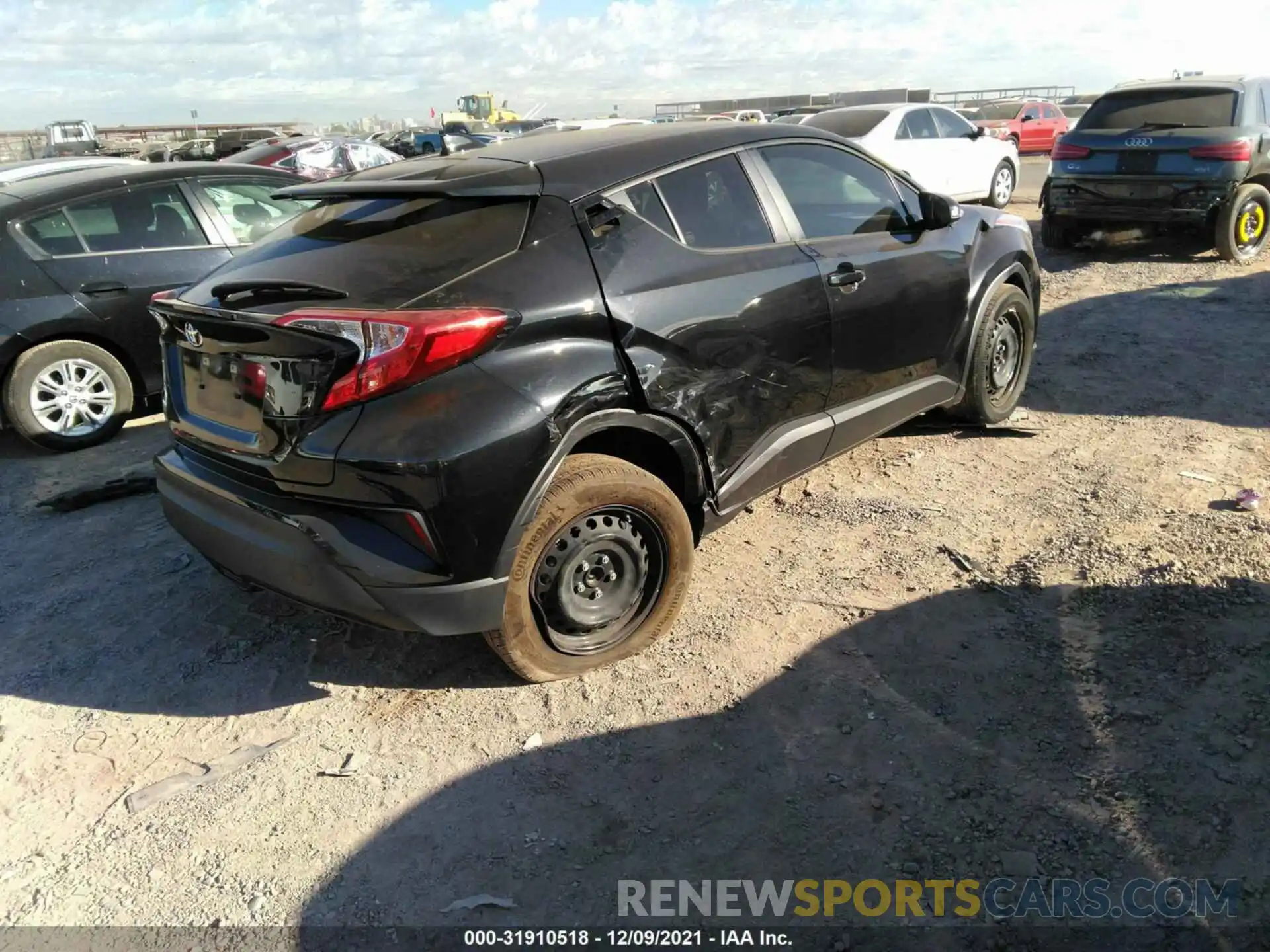 4 Photograph of a damaged car JTNKHMBX4L1090539 TOYOTA C-HR 2020