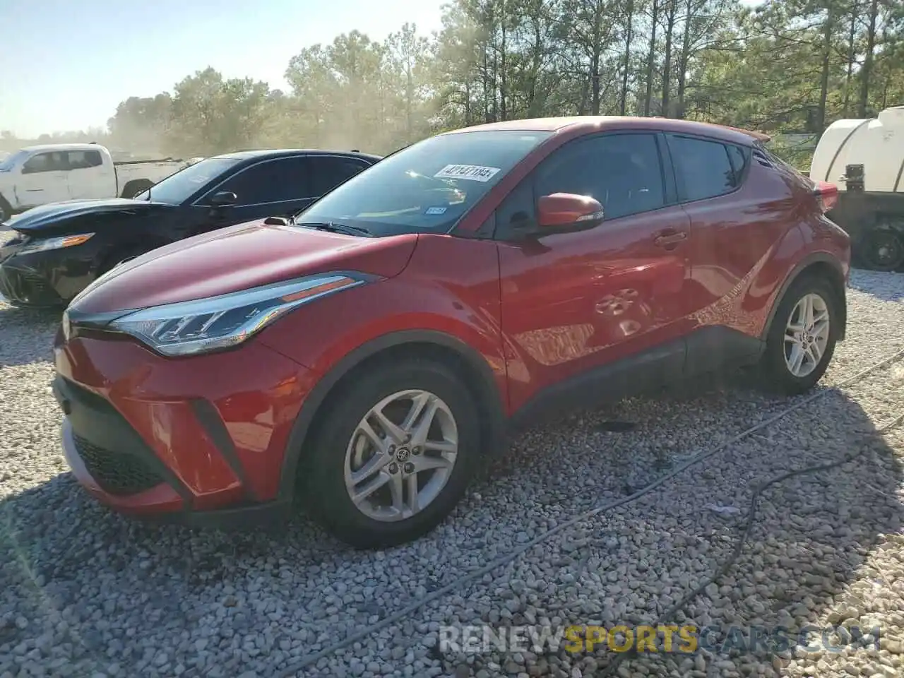 1 Photograph of a damaged car JTNKHMBX4L1091724 TOYOTA C-HR 2020