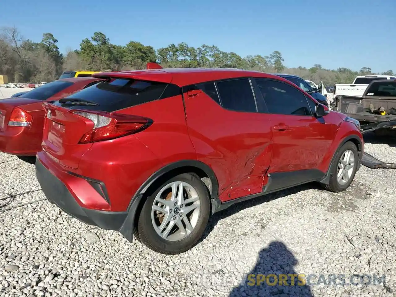 3 Photograph of a damaged car JTNKHMBX4L1091724 TOYOTA C-HR 2020