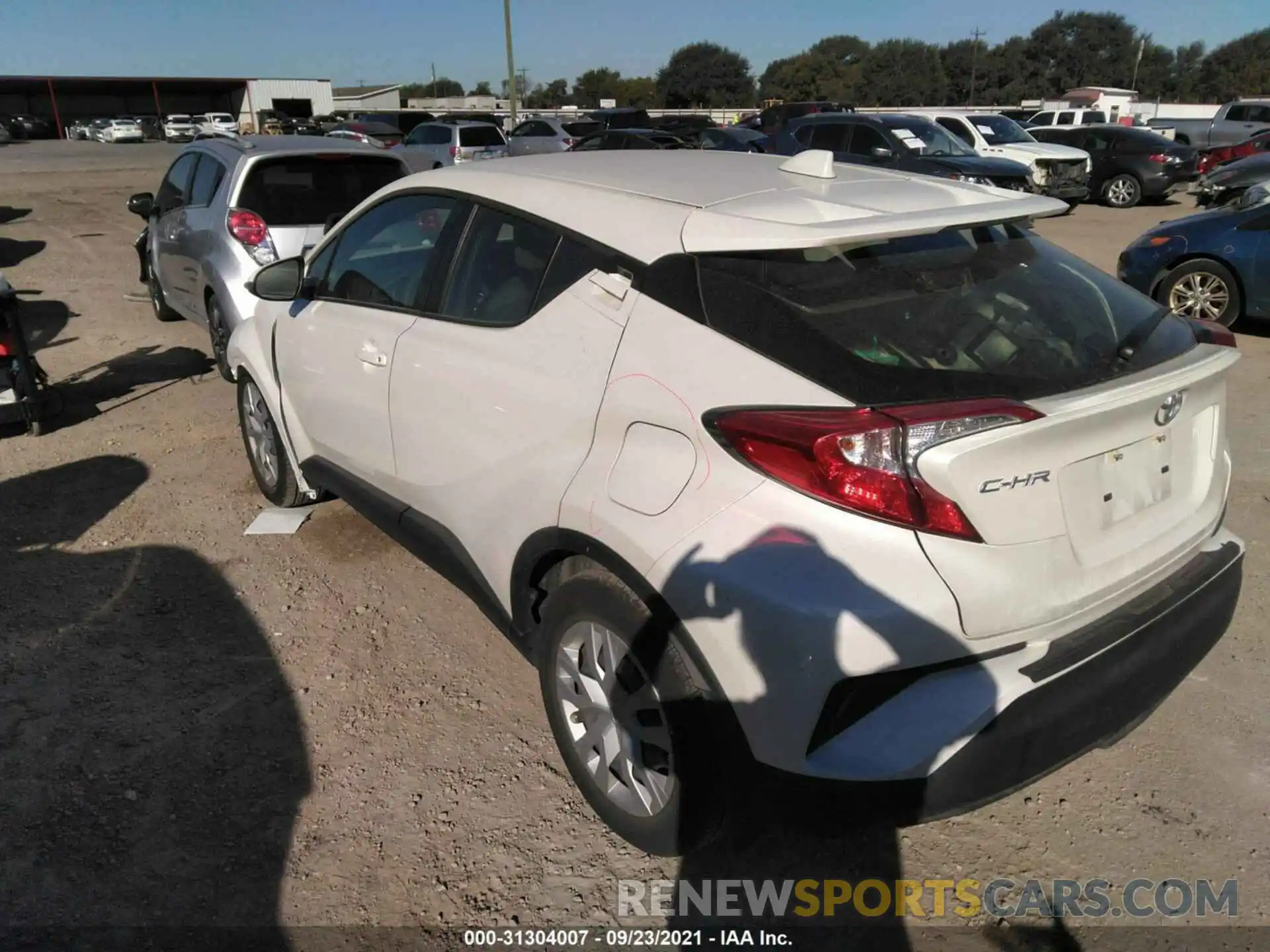 3 Photograph of a damaged car JTNKHMBX4L1092999 TOYOTA C-HR 2020