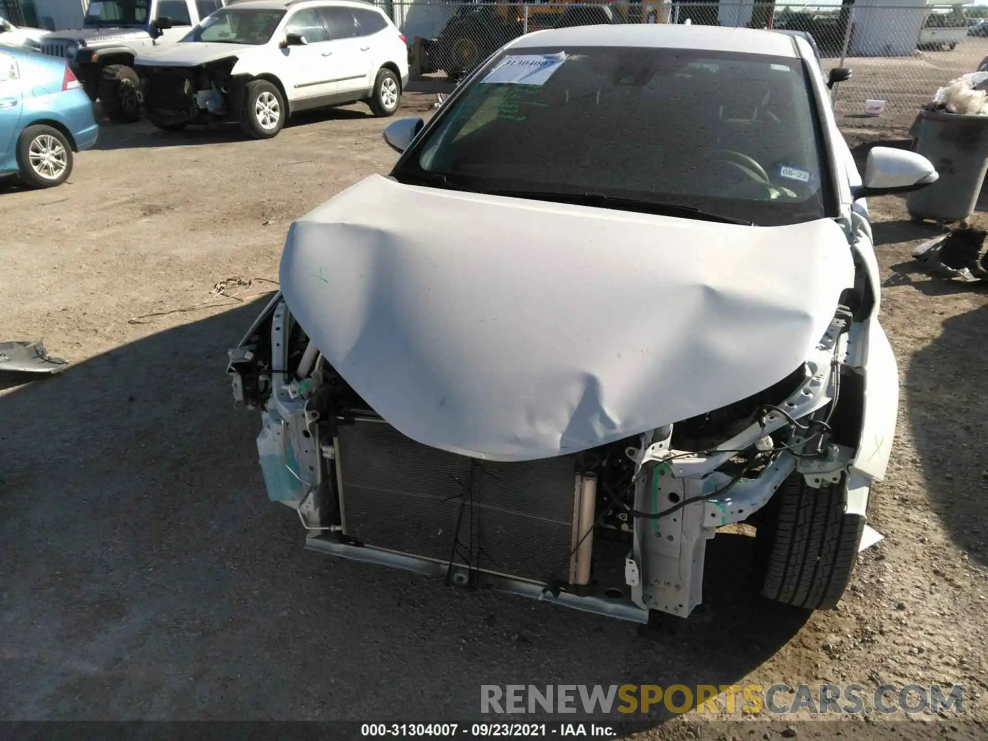 6 Photograph of a damaged car JTNKHMBX4L1092999 TOYOTA C-HR 2020