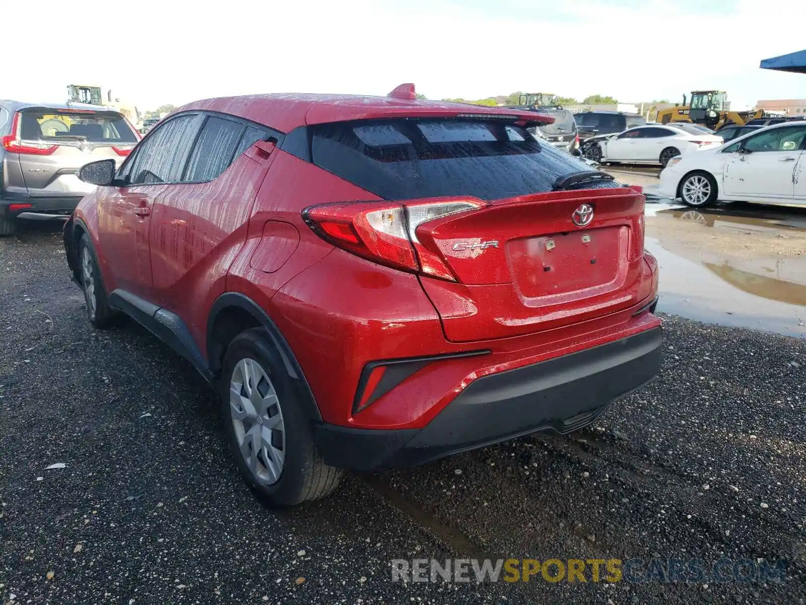 3 Photograph of a damaged car JTNKHMBX4L1093618 TOYOTA C-HR 2020