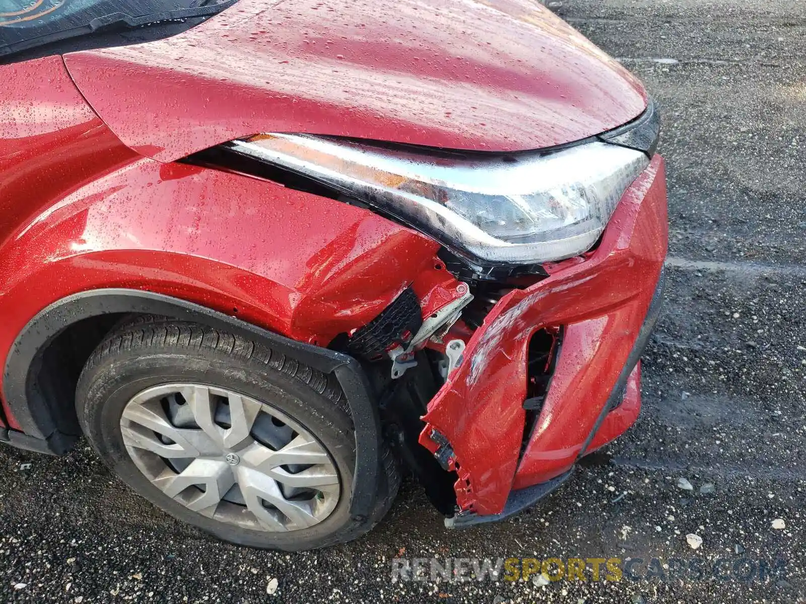 9 Photograph of a damaged car JTNKHMBX4L1093618 TOYOTA C-HR 2020