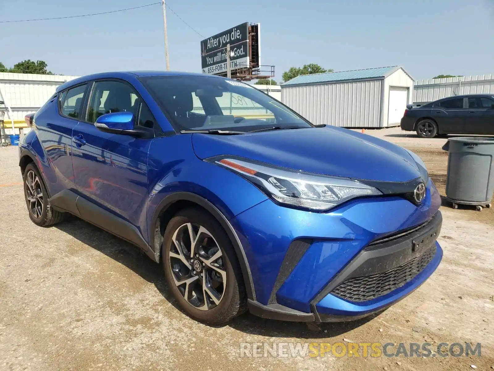 1 Photograph of a damaged car JTNKHMBX4L1093831 TOYOTA C-HR 2020