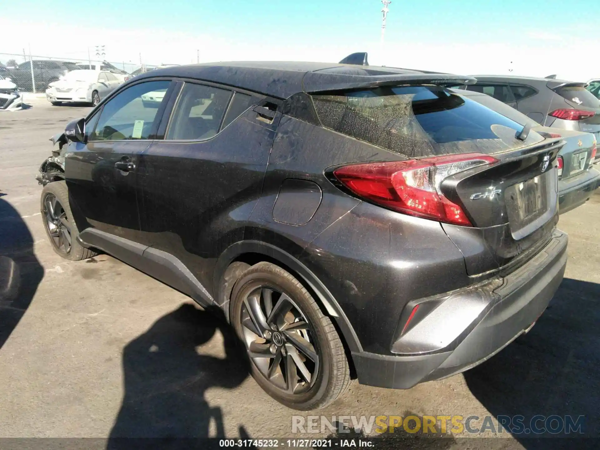 3 Photograph of a damaged car JTNKHMBX5L1061437 TOYOTA C-HR 2020