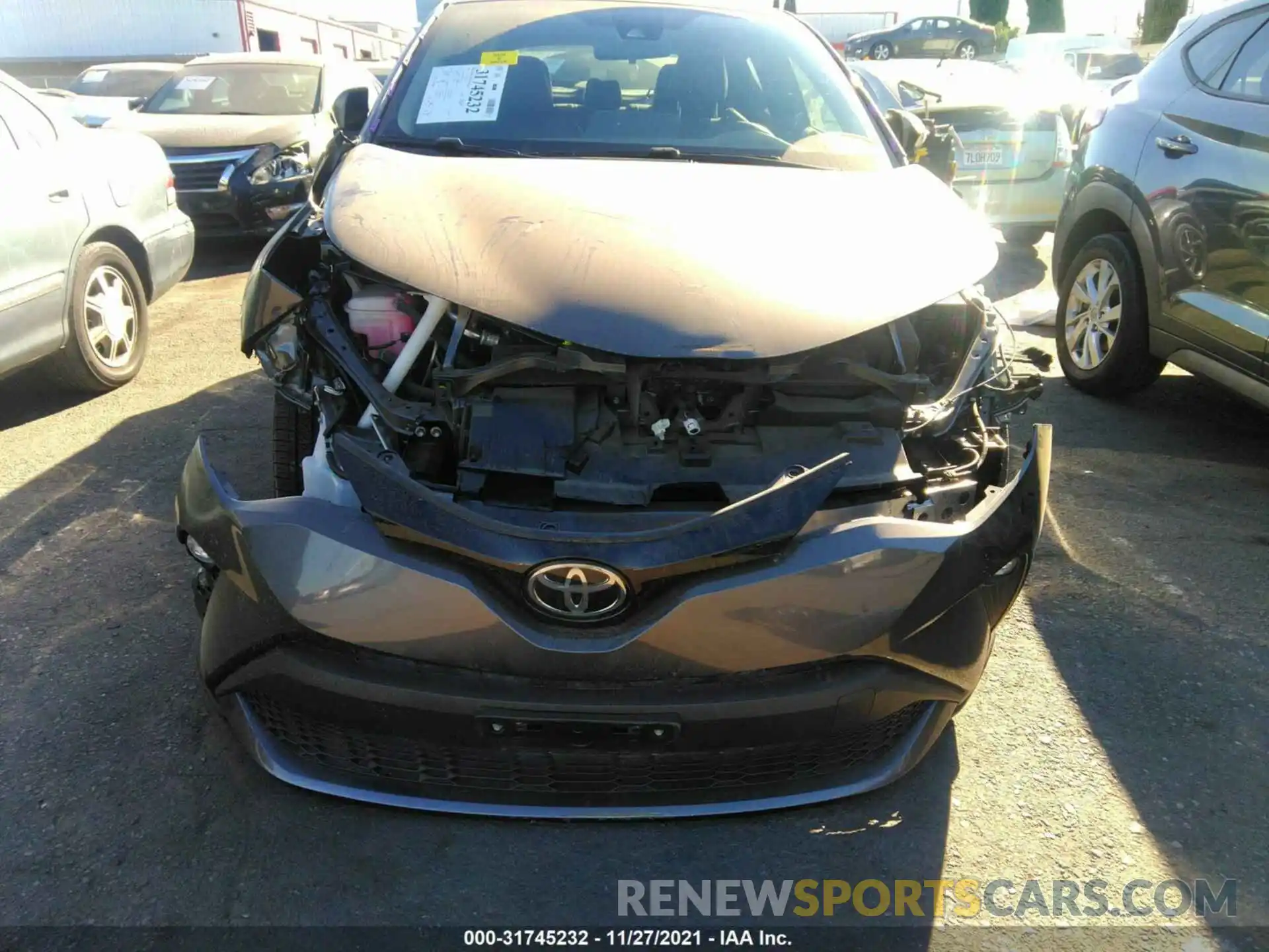 6 Photograph of a damaged car JTNKHMBX5L1061437 TOYOTA C-HR 2020