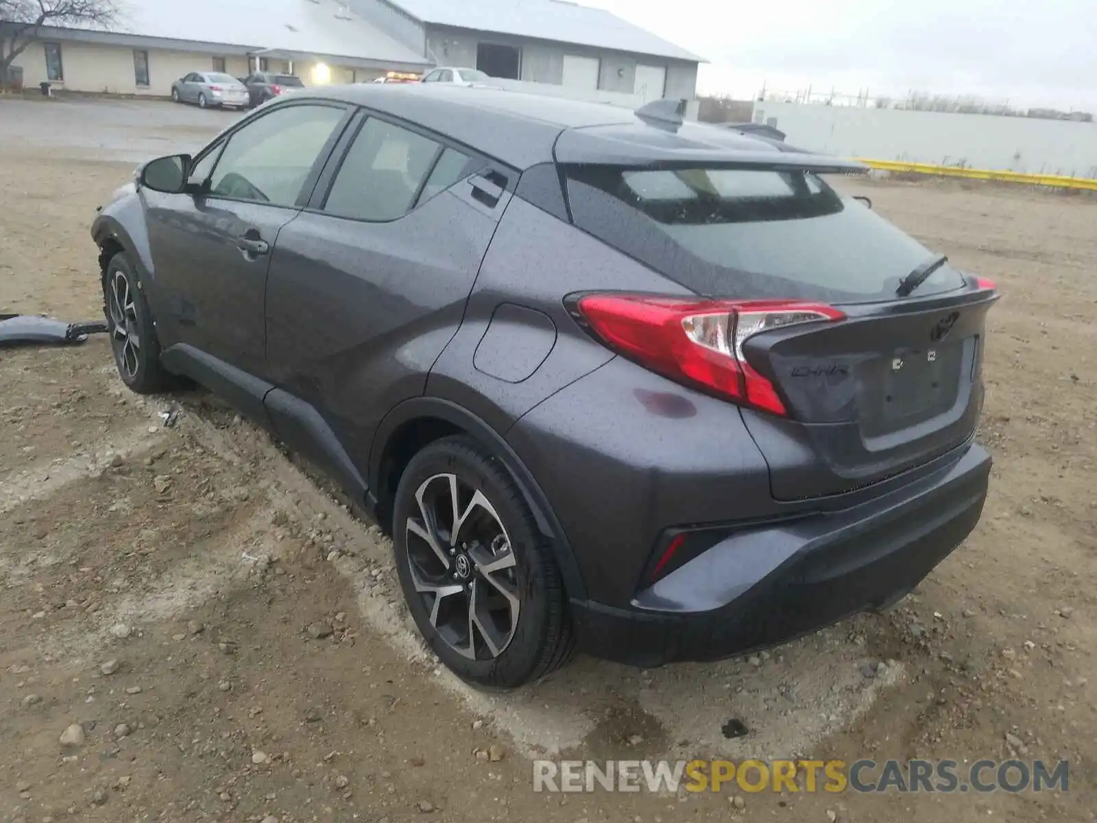 3 Photograph of a damaged car JTNKHMBX5L1062748 TOYOTA C-HR 2020